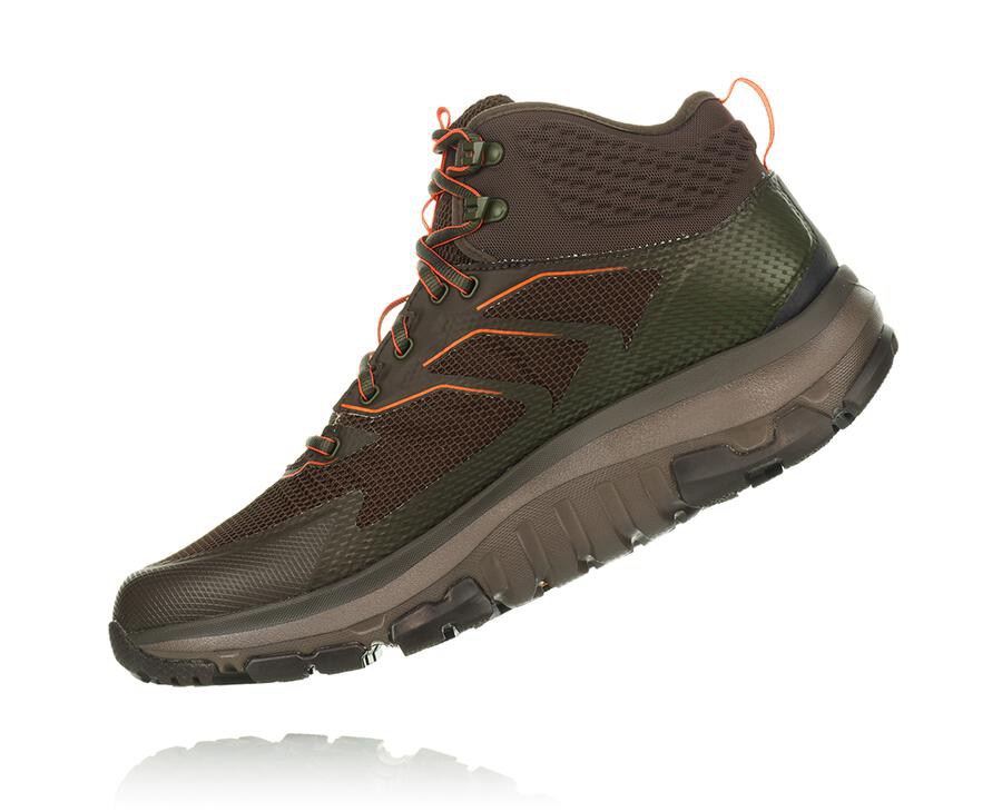 Hoka One One Wandelschoenen Heren - Toa Gore-Tex - Bruin - WV4132708